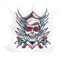 rock-and-roll tattoo design idea