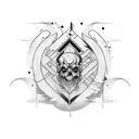 rock-and-roll tattoo design idea