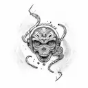 rock-and-roll tattoo design idea