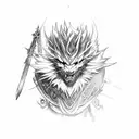 final fantasy tattoo design idea