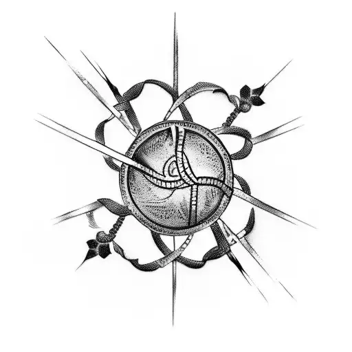 A tattoo of a Bible verse intertwined with intricate dance poses and bowling pins, symbolizing your dedication to God's word, dancing, and bowling tattoo design idea