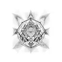 the mark of the seven deadly sins tattoo design idea