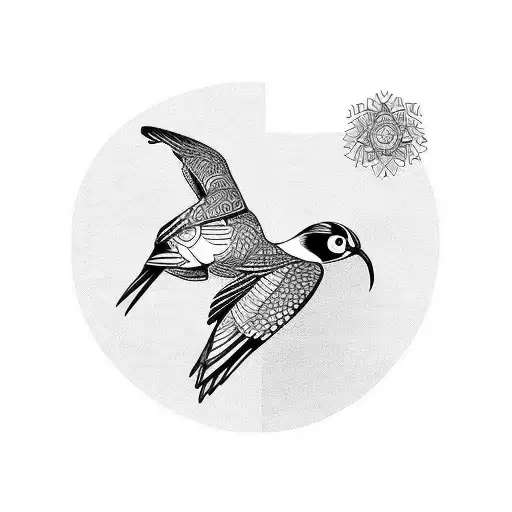 Three little birds representing my kids  tattoo design idea