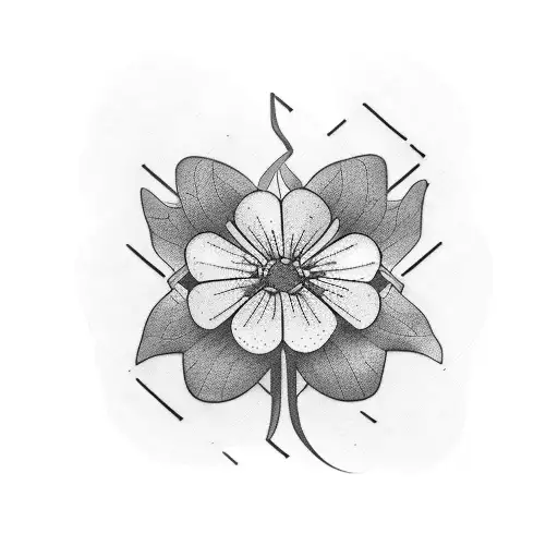 Clover tattoo design idea