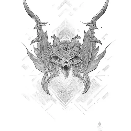 Claymore tattoo design idea