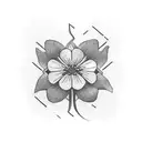 Clover tattoo design idea