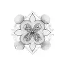 Clover tattoo design idea