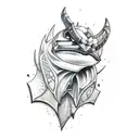 skyrim tattoo design idea