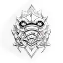 skyrim tattoo design idea