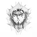 Madara Uchiha Quote tattoo design idea