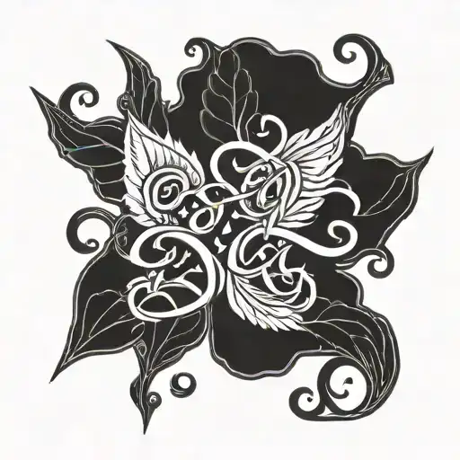I need a tattoo made, something that represents strength and protection, with the letters Ezra in it tattoo design idea