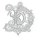 I need a tattoo made, something that represents strength and protection, with the letters Ezra in it tattoo design idea