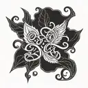 I need a tattoo made, something that represents strength and protection, with the letters Ezra in it tattoo design idea