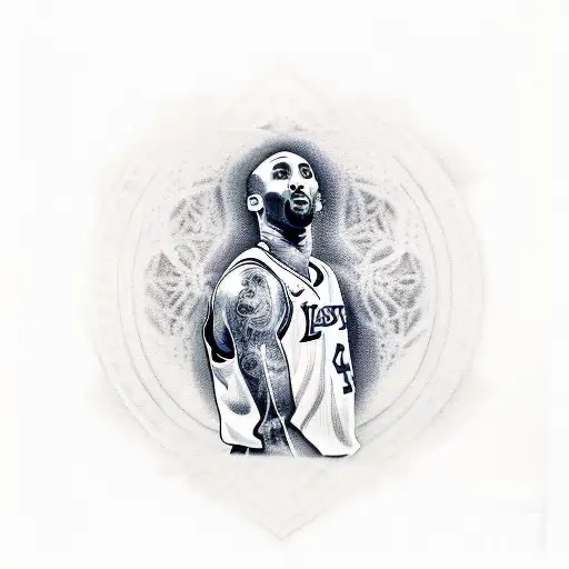 kobe bryant tattoo design idea
