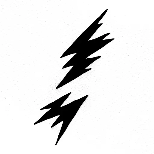 Lightning Bolt tattoo design idea