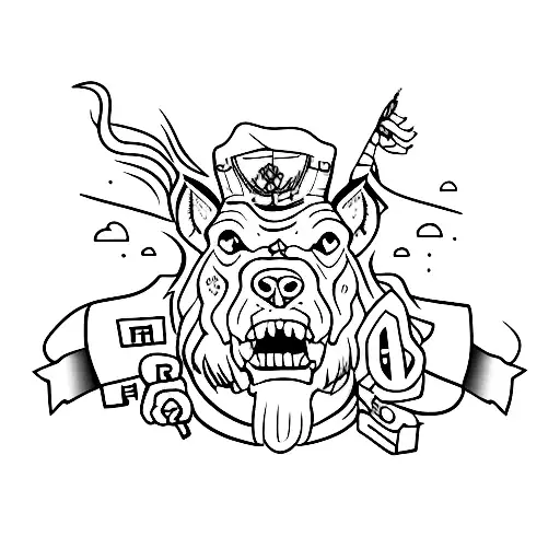 bully tattoo design idea