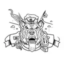 bully tattoo design idea