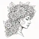 gaia tattoo design idea