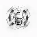 ironman tattoo design idea