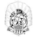 A football-themed sleeve tattoo featuring iconic moments and symbols from the sport tattoo design idea