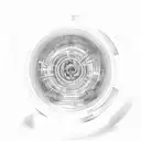 portal with ring of fire tattoo design idea