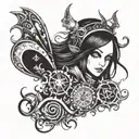 Alice madness returns tattoo tattoo design idea