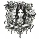 Alice madness returns tattoo tattoo design idea