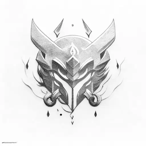 league of legends tattoo design idea
