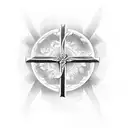 Christian Cross tattoo design idea