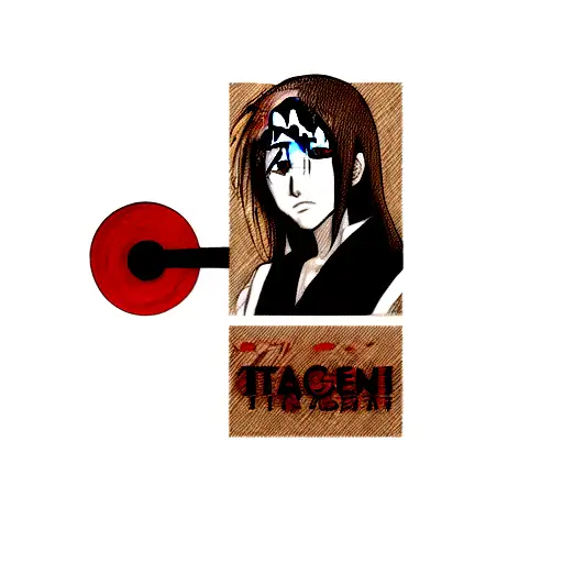 itachi sharingan tattoo design idea