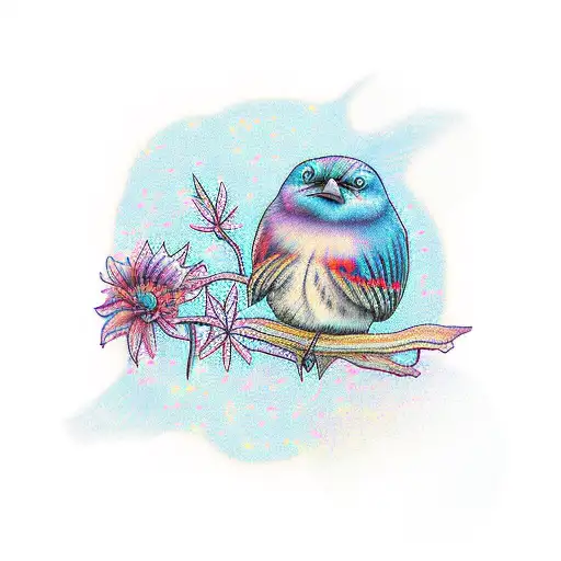  The dawn chorus fades. The windl tattoo design idea