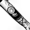 alchemy tattoo design idea