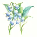 lily of the valley tattoo design idea