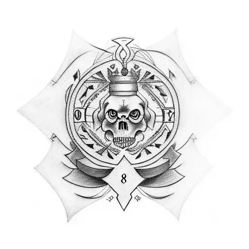 Create a tattoos with the Initials RnR and include the date 8-26-61 in cursive or roman numerals tattoo design idea