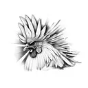 Mexican Fighting Rooster tattoo design idea