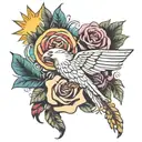   God Yahweh  tattoo design idea