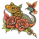 Mikey and kali tattoo design idea