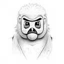 king knuckles tattoo design idea