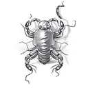 Scorpion tattoo design idea