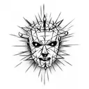 hellraiser pinhead tattoo design idea