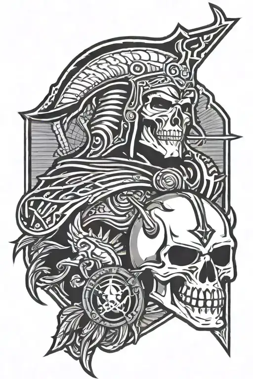 Las Vegas Raiders logo reimaged dark side tattoo design idea