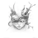 lost loved one  tattoo design idea