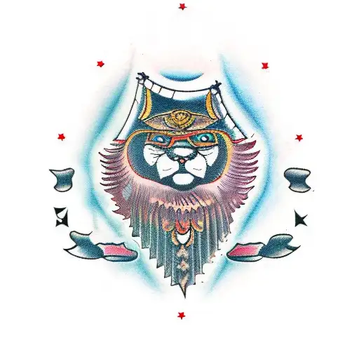 word Altai on russian language  tattoo design idea