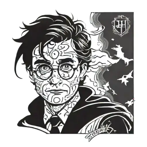 Harry Potter always tattoo design idea