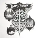 Harry Potter always tattoo design idea