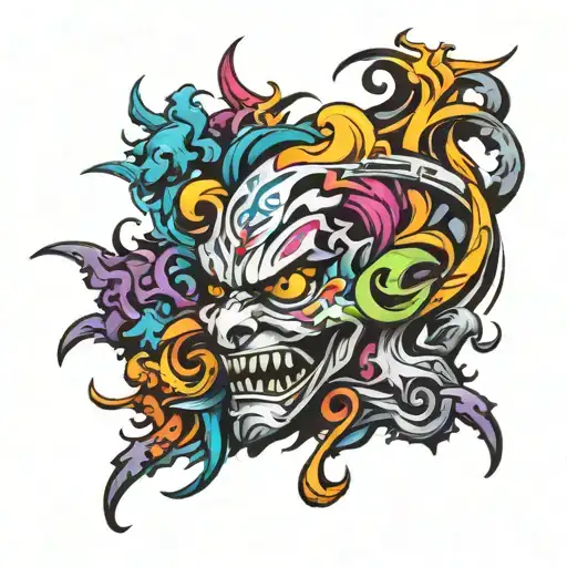 Crazy tattoo design idea