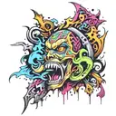 Crazy tattoo design idea