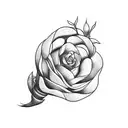 vegetables  tattoo design idea