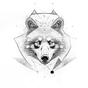 Bear , Wolf,  eagle, Pe;arol tattoo design idea