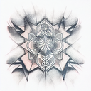 Star tattoo design idea